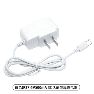 （R37)白色认证线充